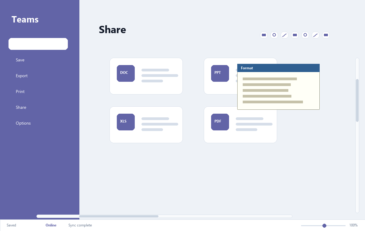 Скриншот Microsoft Teams 2024 с файлами команды