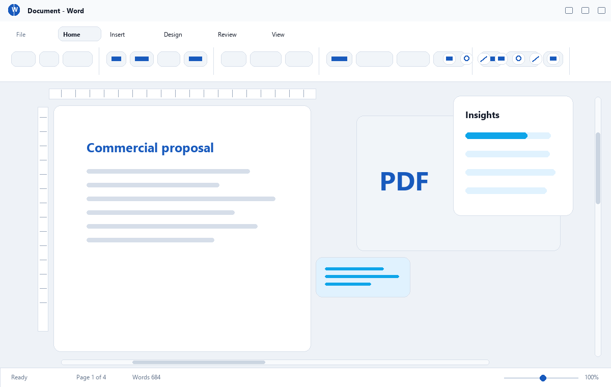 Скриншот Microsoft Word 2024 с документом