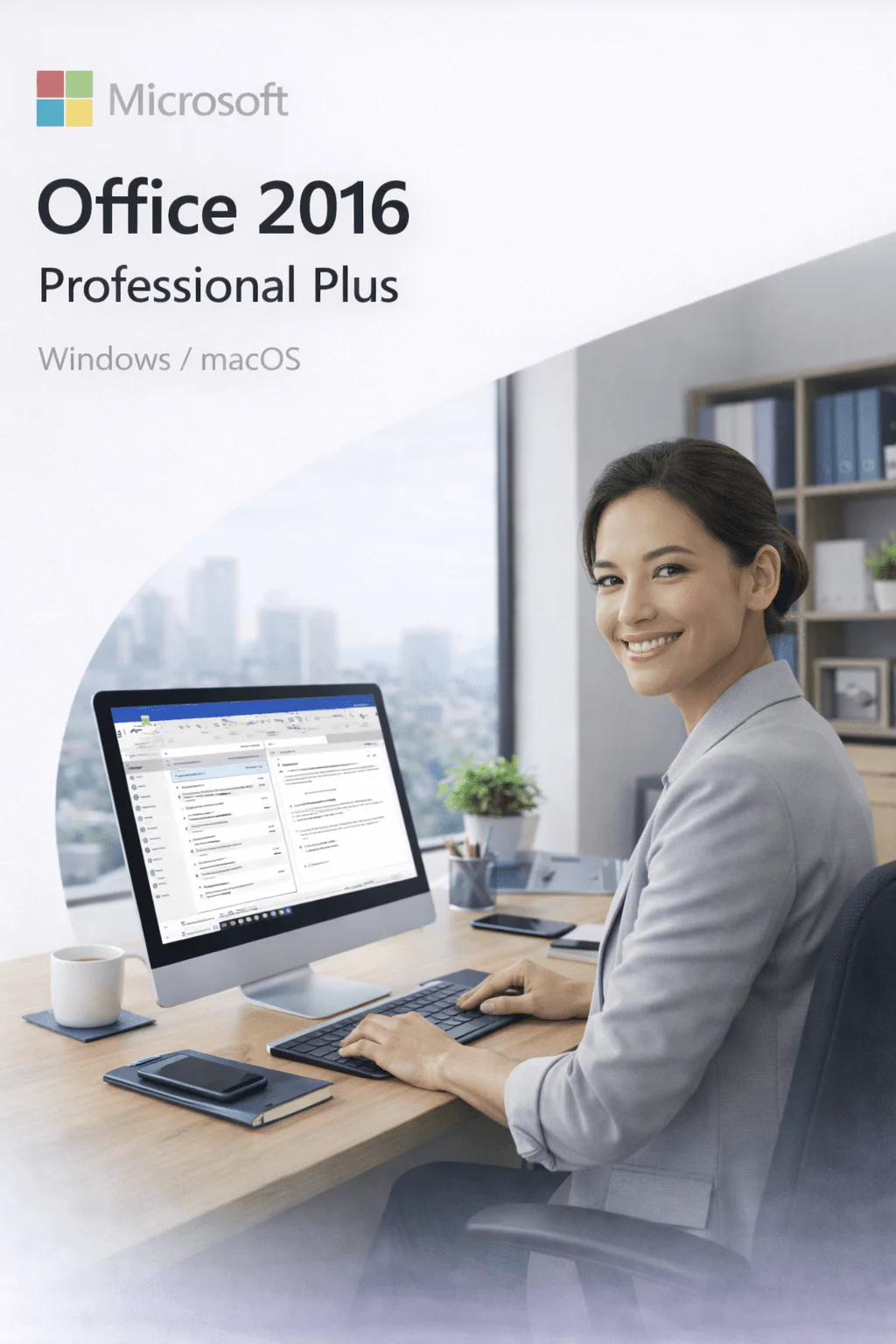 Microsoft Office 2016 Professional Plus — купить ключ активации