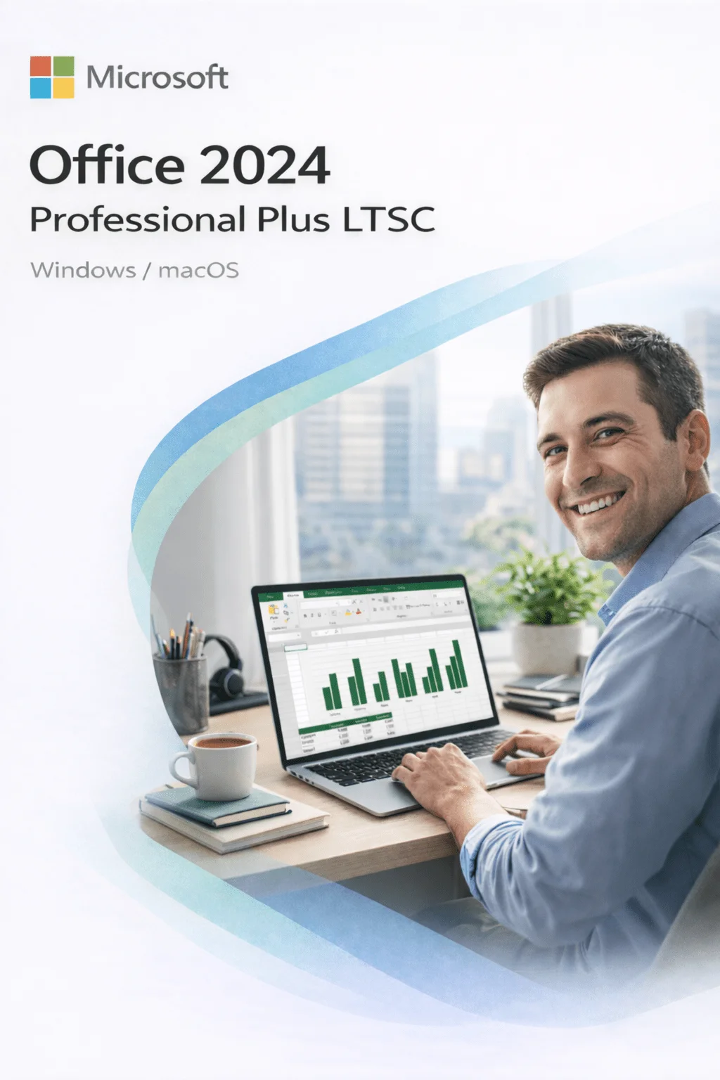 Microsoft Office 2024 Professional Plus LTSC — купить ключ активации